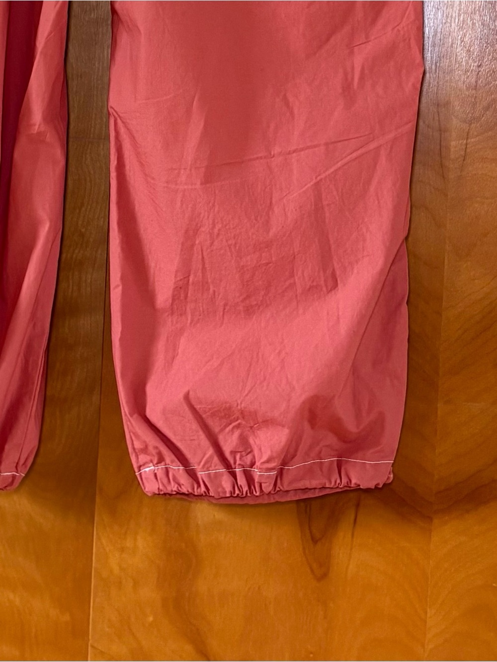 HUNTER & BROWN Women's Cargo Jumpsuit - Coral size L - Picture 8 of 10